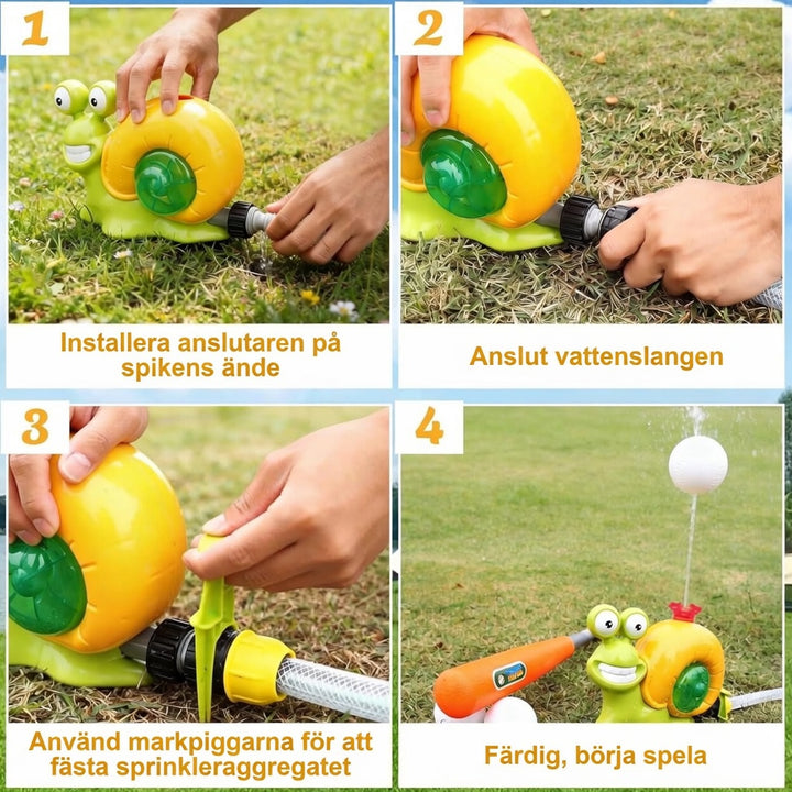 SplashHit™ – Vattenspridare med baseballspel