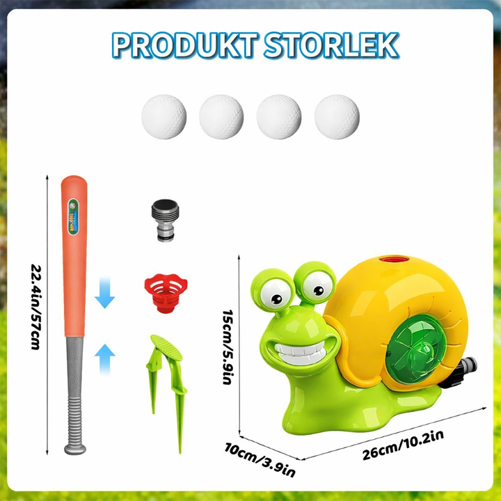 SplashHit™ – Vattenspridare med baseballspel