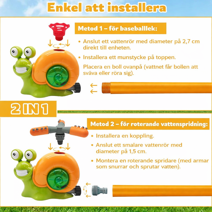SplashHit™ – Vattenspridare med baseballspel