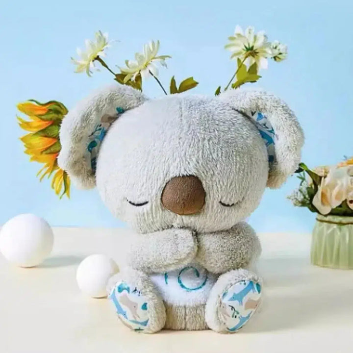 Koala som andas - Lugnande Sovkompis med Ljus och Musik 🐨✨