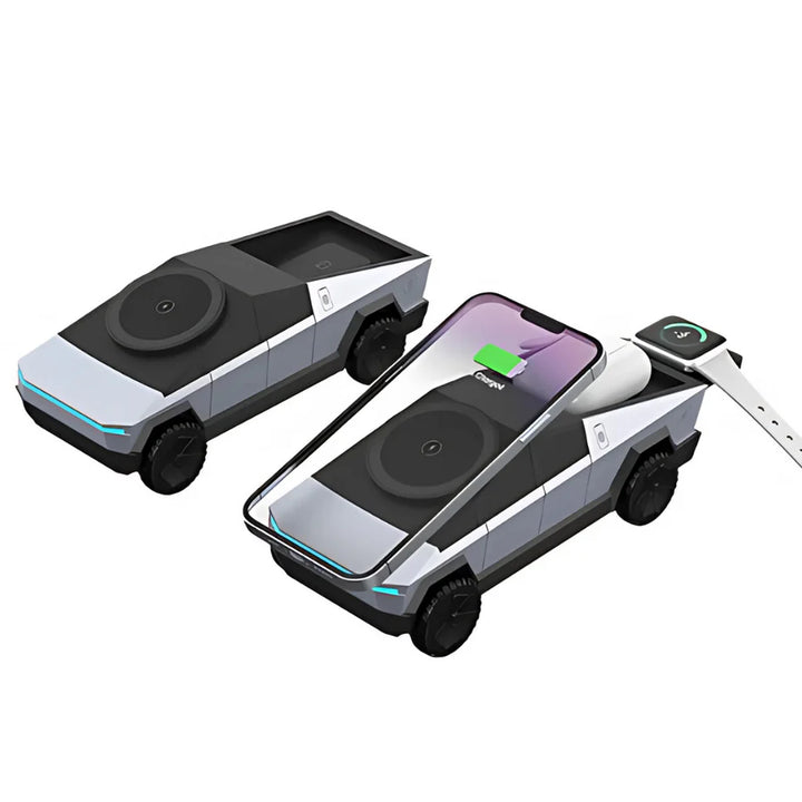 Cybertruck laddningsstiation 3-i-1