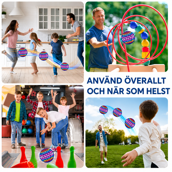 AeroSpin™ – Flygande spinner med tricks och boomerang-effekt