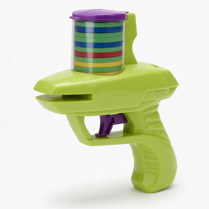 AeroDisc Blaster – Skjutande skumdiskpistol för aktiv lek