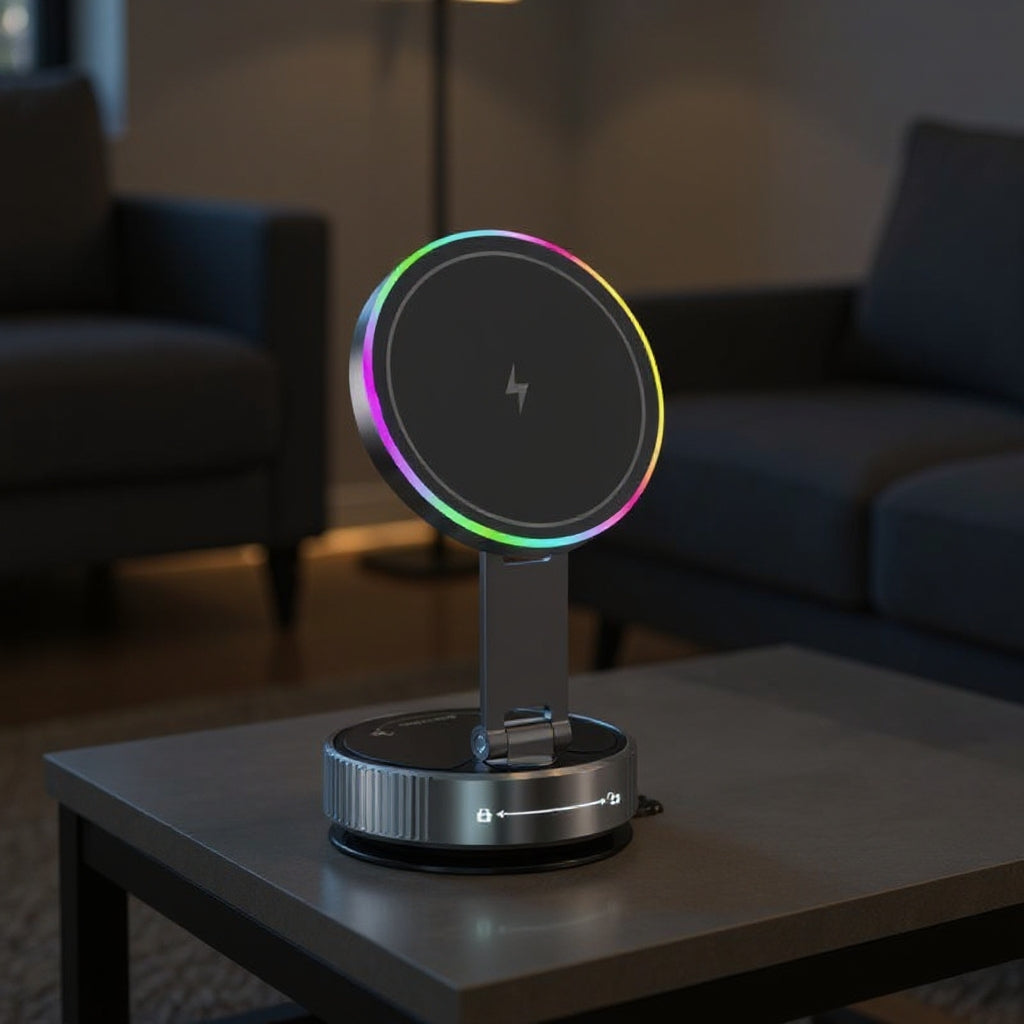 MagDrive K3 – Magnetisk mobilhållare med trådlös laddning