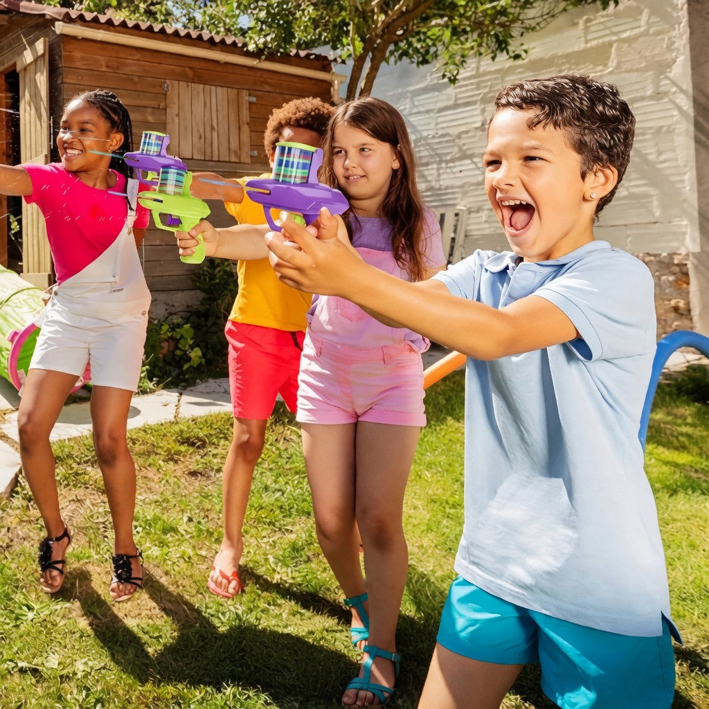 AeroDisc Blaster – Skjutande skumdiskpistol för aktiv lek