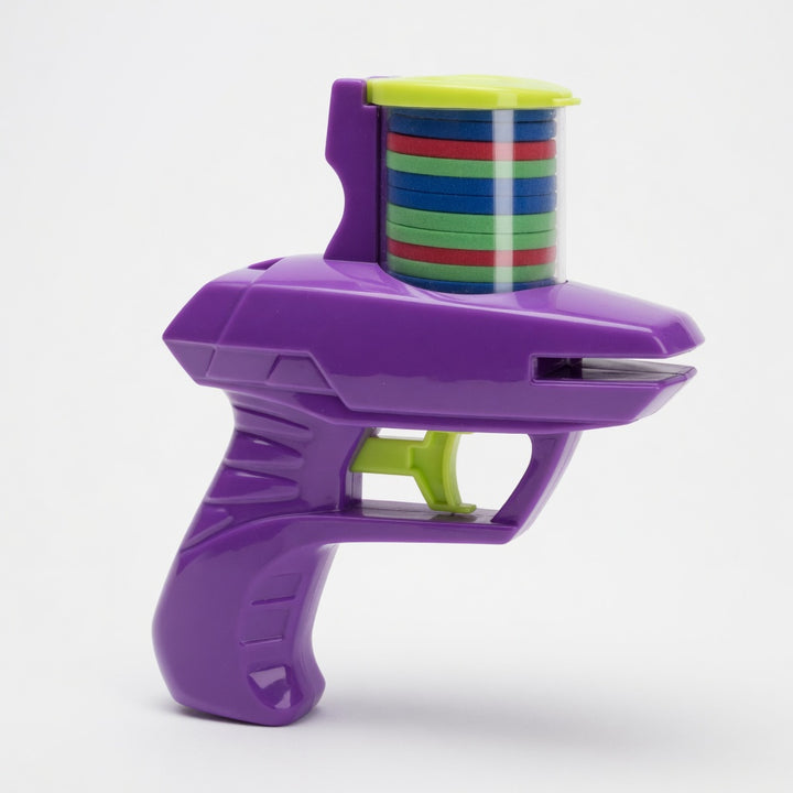 AeroDisc Blaster – Skjutande skumdiskpistol för aktiv lek