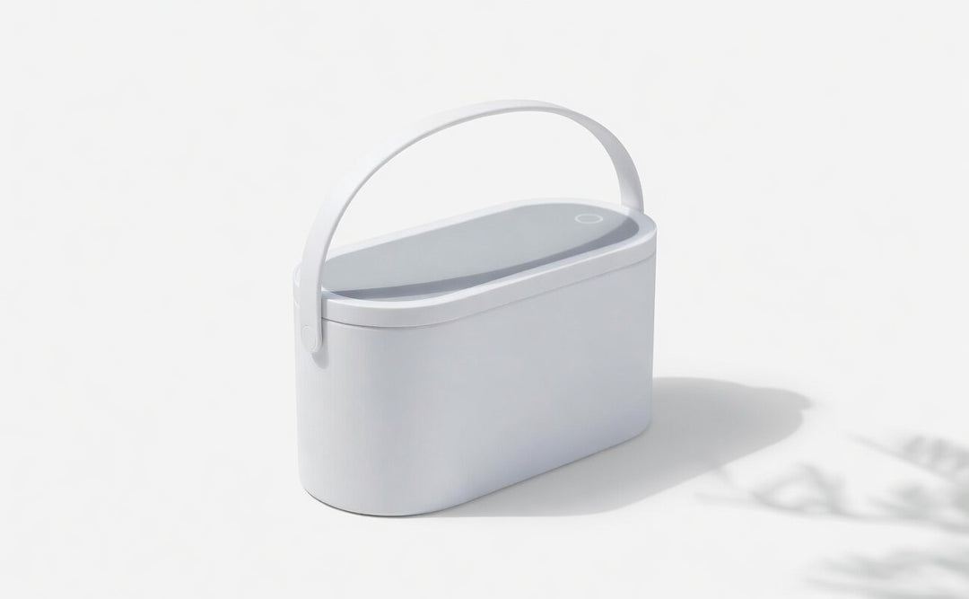 LumiCase™- Bärbar sminklåda med LED-lampa